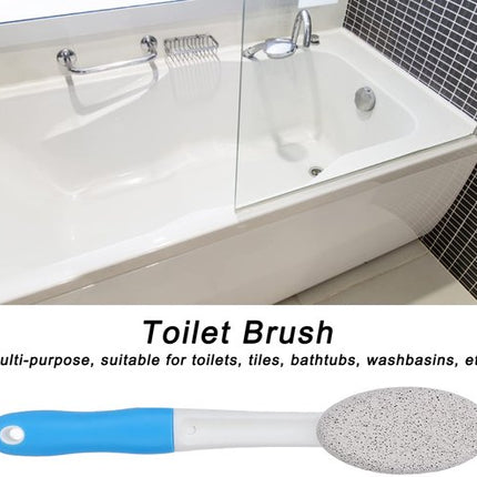 Toilet Brush - Pumice Stone Toilet Brush - Pumice Stone Toilet Brush - Toilet Stain Remover.