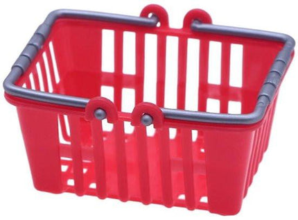 Children's shopping basket set 12-piece - small toys - shopping basket - model - children's play house - play ornaments.