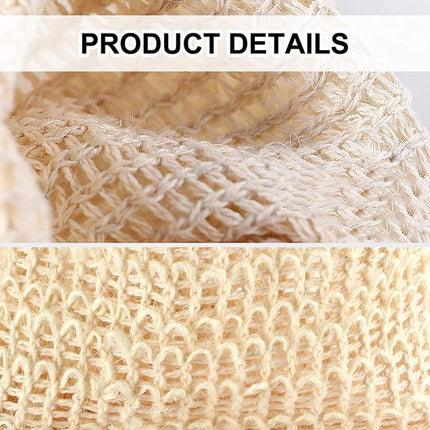 8-Piece Soap Storage Bag - Soap Bag Set - Exfoliating Mesh Soap Bags - Foaming & Fast-Drying In-Shower Soap Holders - Soap Leftover Holder.