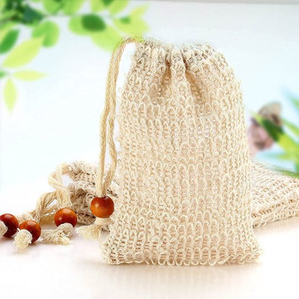 8-Piece Soap Storage Bag - Soap Bag Set - Exfoliating Mesh Soap Bags - Foaming & Fast-Drying In-Shower Soap Holders - Soap Leftover Holder.