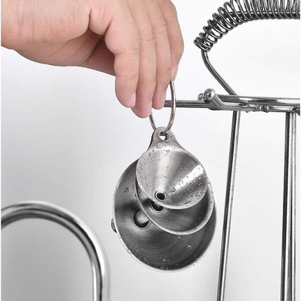 Funnels - Set of 3 - Stainless Steel Funnels - Food Grade Mini Kitchen Funnels - For transferring essential oils and liquids; small funnels for filling bottles, flasks, and boiling..