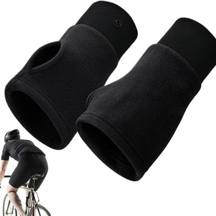 Gloves - Half-finger gloves - Warm winter gloves - Suitable for commuting, office work and driving - Black.
