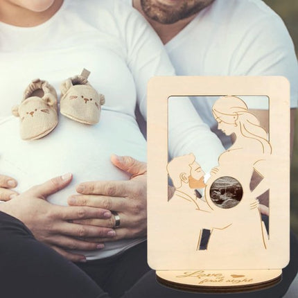 Memorial Photo Frame - Baby Ultrasound Memorial Frame - Newborn Memorial Stand - Style A.