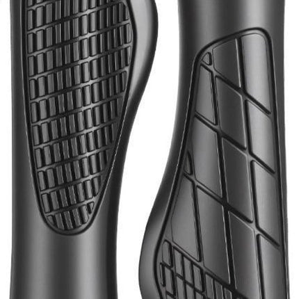 Bicycle grips - Mountain bike grips - 1 pair, including installation tools - Ergonomic bicycle grips | Black Gripps.