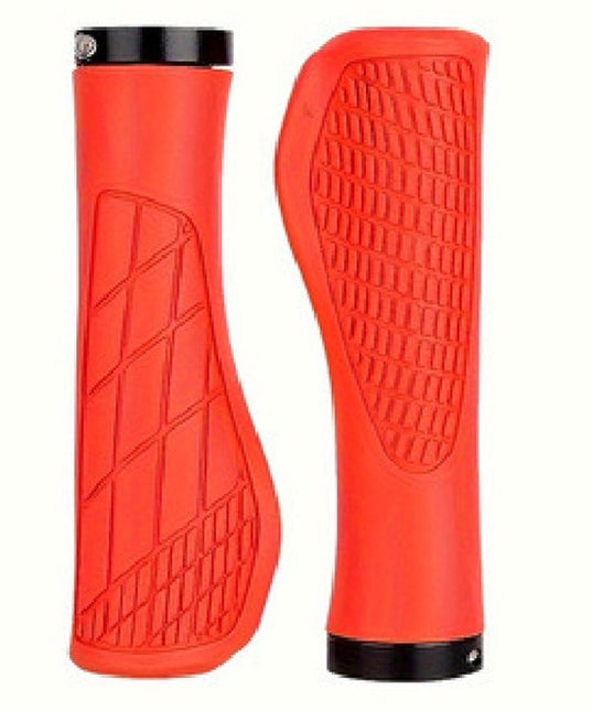Bicycle grips - Mountain bike grips - 1 pair, including installation tools - Ergonomic bicycle grips | Red Gripps.