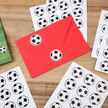 Football Stickers - Waterproof Vinyl Stickers - Suitable for laptops, water bottles, notebooks and mobile phones - Ideal gift for football players, teams and fans - Sports Stickers - 10 sheets, 120 pieces.