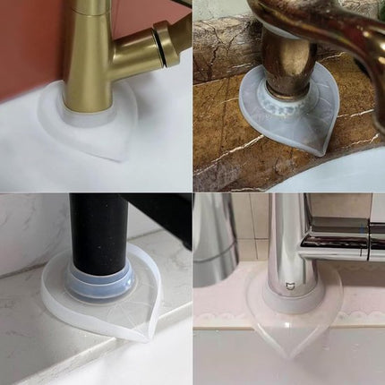 Tap mats - 2 pieces - Kitchen taps and sinks - Waterproof tap covers - Splash guard, limescale protector, waterproof cover for bathroom taps.