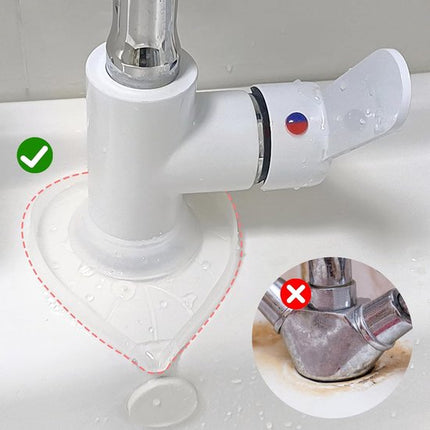 Tap mats - 2 pieces - Kitchen taps and sinks - Waterproof tap covers - Splash guard, limescale protector, waterproof cover for bathroom taps.