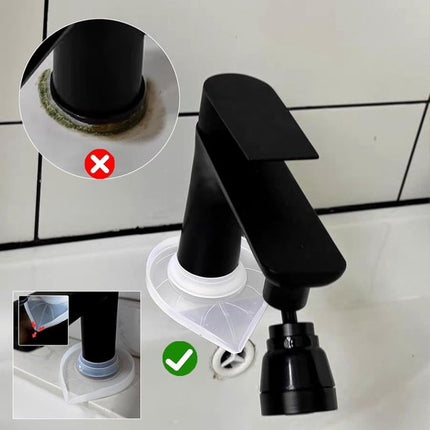 Tap mats - 2 pieces - Kitchen taps and sinks - Waterproof tap covers - Splash guard, limescale protector, waterproof cover for bathroom taps.