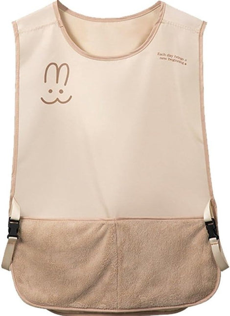 Kitchen Apron - Breathable Cooking Apron - Vest Style - With Towel - Suitable for Cooking, Baking, Gardening, Grilling and Crafting（Brown）.