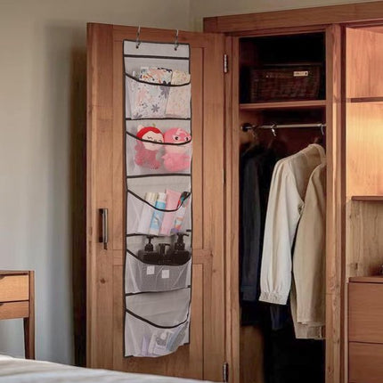 Hanging Storage Bags - Hanging Storage Boxes - Comes with 5 Mesh Pockets - Perfect as Hanging Storage Boxes for the Bedroom - Ideal for Toy Storage.