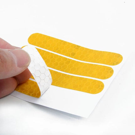 Reflective Tape (2 Colors) - Reflective Stickers for Bicycles - Warning Reflective Stickers - Suitable for Electric Scooters, Bicycles and Motorcycles.
