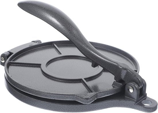 Pancake cutter - Dough cutter 20 cm - Tortilla cutter - Pizza cutter - Pancake cutter (for flour tortillas, gray).