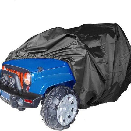 Children's car cover - Outdoor protective cover for electric vehicles - Universally waterproof, windproof, snowproof and dustproof - 140 x 84 x 81 cm.