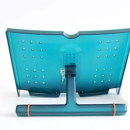 Reading rack - Green 180 degree adjustable portable reading rack/bookshelf/document rack.