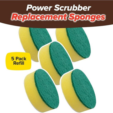 Cleaning sponge - for cordless and cordless floor cleaners - durable scouring pad - ideal for cleaning dishes - removes grease and dirt.