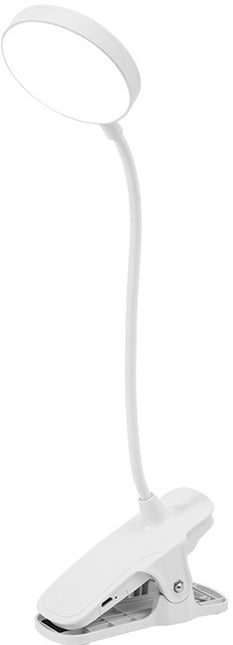 Reading lamp - Table lamp - Bedside table with clamp lamp - 3 brightness levels - USB rechargeable - Bedside table lamp.