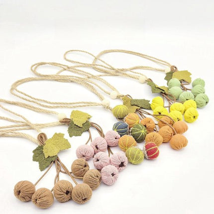 Curtain Ties - Hanging Ball Ties - Ball Tie Cords - Simple Hooks - Creative Curtain Buckle Decorations - Complete Set - 2 Pieces.