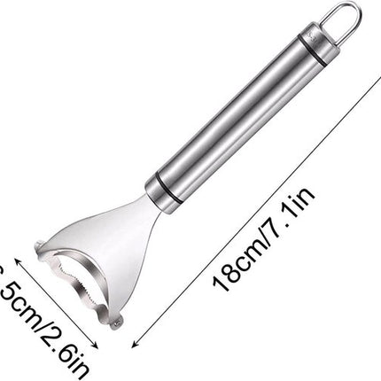 Corn thresher - Corn peeler - Corn cob peeler - High-quality stainless steel corn thresher - with ergonomic handle - Kitchen gadgets.