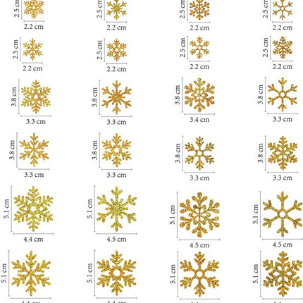 Christmas snowflake stickers - sand glitter party decorations - gift card and handbag DIY - winter snowflake stickers - 12 pieces.