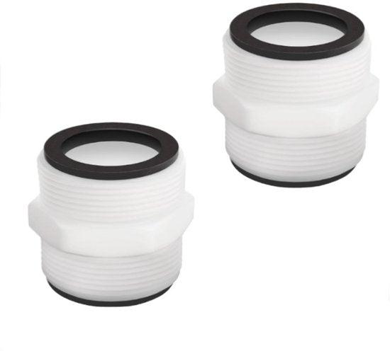 1.5" L-Type Two-Way Manifold (with Gasket) - Compatible with Intex Coleman Above Ground Pool Pumps (2 Pack).
