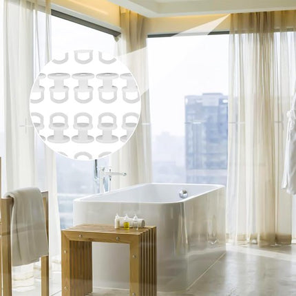50 pieces curtain hooks - curtain gliders - universal curtain hooks - curtain rail hooks - curtain gliders - curtain hooks - curtains - shower curtains - curtains and door curtains.