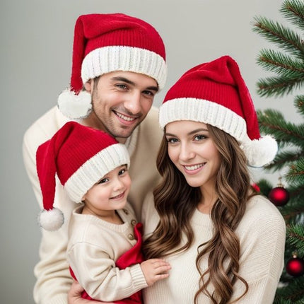 2 Santa Claus Hats - Hats - Christmas Hats - Christmas Costumes - Santa Claus Hats - Santa Claus Hats for Adults.
