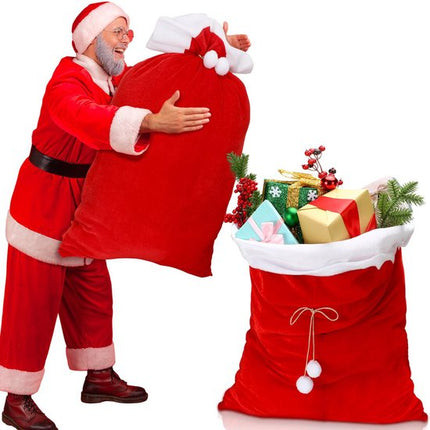 Gift Bags - Large Drawstring Bags - Large Backpacks - Large Christmas Gift Bags - Candy Gift Bags - Christmas Eve Drawstring Bags - Gift Wrapping.