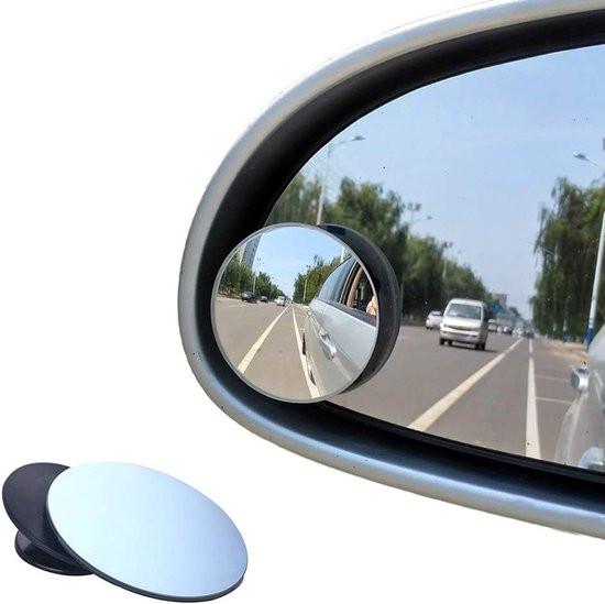 Blind Spot Mirrors - Round, frameless, 360° rotating mirror - Adjustable, high-resolution convex glass mirror - Maximizes rear visibility - Universal design - Suitable for cars, SUVs and trucks - Improves driving safety.