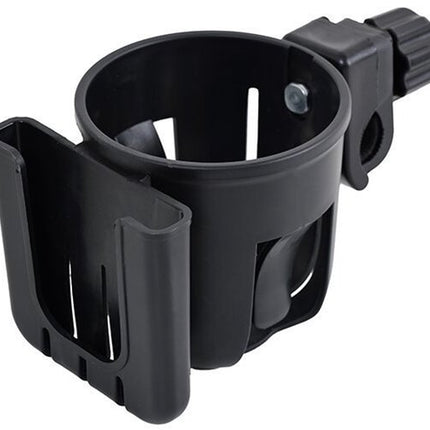 2-in-1 Bicycle Water Bottle and Phone Holder - Water Bottle Holder - Phone Stand - 360° Rotatable Water Bottle Holder - Black.