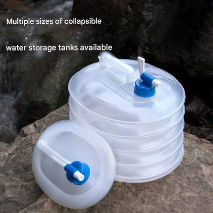 3 Liter Collapsible Water Bucket - Outdoor Picnic/Road Trip - Portable - Large Capacity Bucket - Collapsible Portable Bucket - Water Bucket.