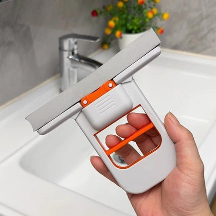 Mini Mop - Alternative to a mop cloth - Suitable for cleaning desktops - Suitable for cleaning bathroom windows - Can be used as a sponge wiper for desktops - One mop and 2 refills.