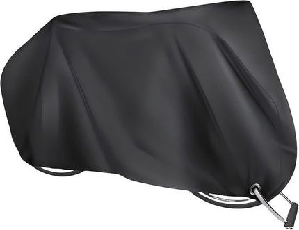 Bicycle cover - Waterproof bicycle cover for one bicycle - Waterproof bicycle cover - 200 x 110 x 70 cm - Bicycle cover with lock hole - Rainproof, dustproof, sun-resistant and water-resistant sunshade, suitable for mountain bikes and racing bikes..