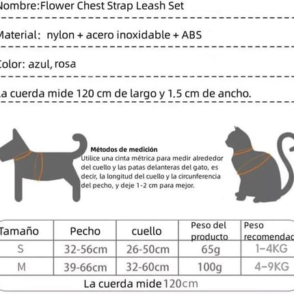 Dog harness - dog harness - dog harness small dog - Anti-pull harness - Y-shaped harness - Pet harness - Cat escape harness - Adjustable harness for small and medium dogs (pink, size M).