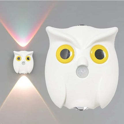 Night light - Mood lamp - LED lighting - Night lamp - LED cabinet light and stair light with sensor - Two-tone - USB rechargeable night light - Magnetic mounting - For children's room, bedroom, hall or corridor, etc. (White).