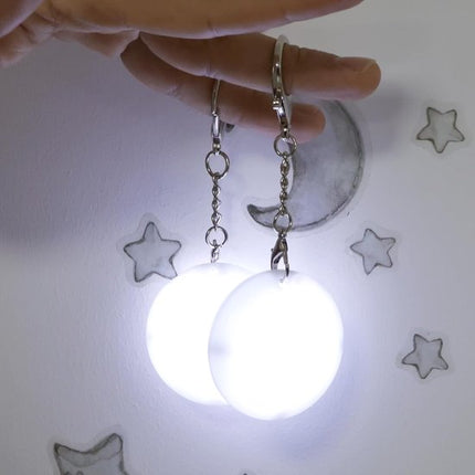 Night Light - With Automatic Sensor Function - Keychain - Gift for Girls and Women - Accessory for Women's Handbag（2 Lights）.