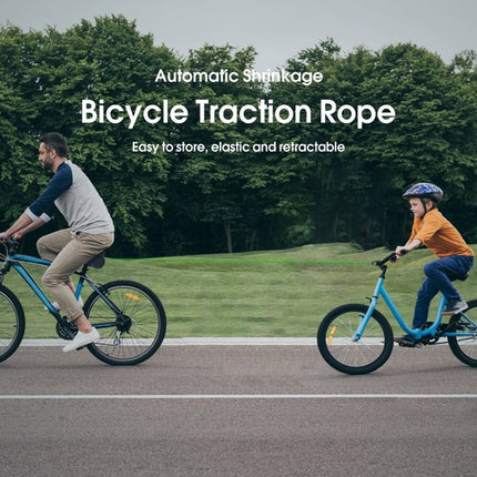 Bicycle Tow Rope - Bicycle Towing System Parent-Child Pull Rope Bicycle Accessory - Tow Rope - Up to 200 kg & 2.5 m Long - For Child and Cargo Trailers.