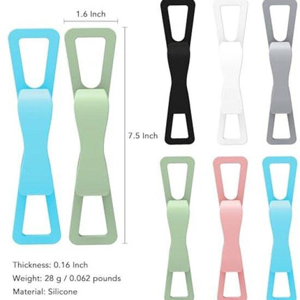 2-Pack Hand Rests for E-Readers & Tablets - Non-Slip & Comfortable to Hold - Suitable for 4.7-8 Inch Screens - Blue + Green.