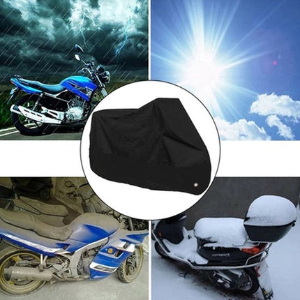 Bicycle cover - Suitable for 2 bicycles - Waterproof for outdoor use - UV protective - Bicycle cover with lock hole - Suitable for mountain bikes and electric bicycles.