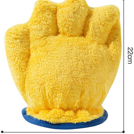 Towels - Unisex Quick-Dry Hair Drying Towel - New Quick-Drying Bath Towel - Absorbent and Quick-Drying Coral Fleece Towel - Suitable for Wet, Long and Thick Hair - - Glove Design - Yellow.