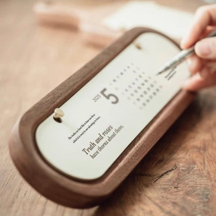 Desk Calendar 2026 - Minimalist Desk Calendar - Decorative Desk Planner - Desk Decoration - Simple Design - Suitable for Home and Office.
