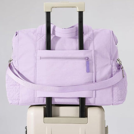 Sports Bag - Waterproof Travel Bag - 24 Liter Carry Bag - Zippered - Lightweight & Durable - Suitable for Gym, Training & Travel（Purple）.