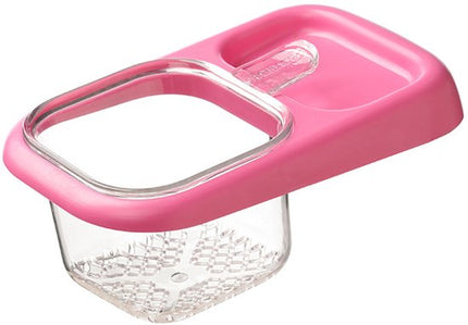 Sink Strainer & Drip Rack - With Suction Cup & Removable Strainer Tray - For Vegetables & Food Waste - Red.