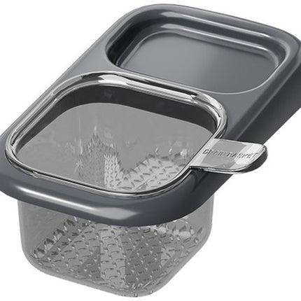 Sink Strainer & Drip Rack - With Suction Cup & Removable Strainer Tray - For Vegetables & Food Waste - Black.