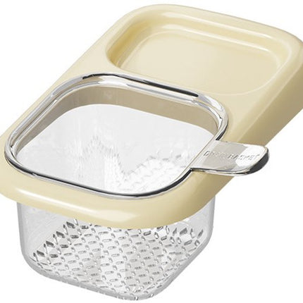 Sink Strainer & Drip Rack - With Suction Cup & Removable Strainer Tray - For Vegetables & Food Leftovers - Beige.