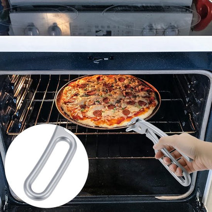 Heat-resistant tongs - Baking tongs - Non-slip plate tongs - Steam tongs - Heat-resistant tongs - Pizza pan tongs - Multifunctional heat-protecting oven tongs - Robust pan tongs made of cast aluminum.