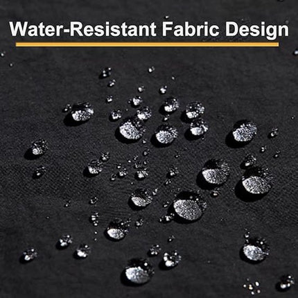 Apron - Vest-style apron - Baking and kitchen tools - Waterproof - Stain-resistant - Unisex - Black.