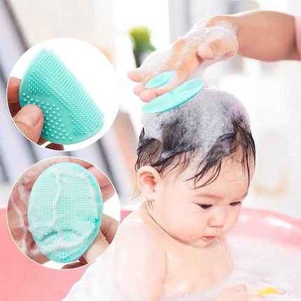 Facial Cleansing Brush - 2 Pieces - Facial Cleansing Brush - Silicone Facial Massage Brush - Suitable for washing hair, showering and cleaning the face.