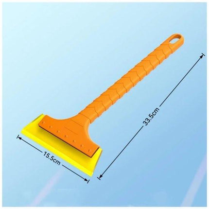 Snow brush and ice scraper - ergonomic foam handle for effortless cleaning - Universal for cars and trucks.