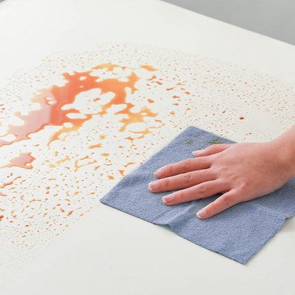 Dishcloth – 20 sheets per roll (25 × 25 cm) – Tear-off roll cloths – Reusable and durable – Multifunctional cleaning cloths for car, glass, floor, tiles, tables and kitchen.